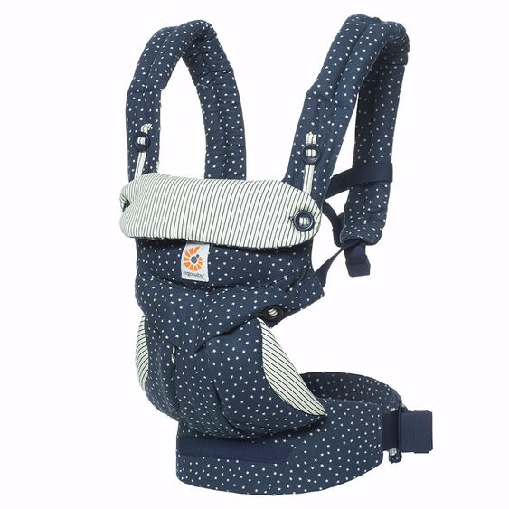 Ergobaby Babytrage 360 für 4 Tragepositionen mit Lordosestütze- Galaxy