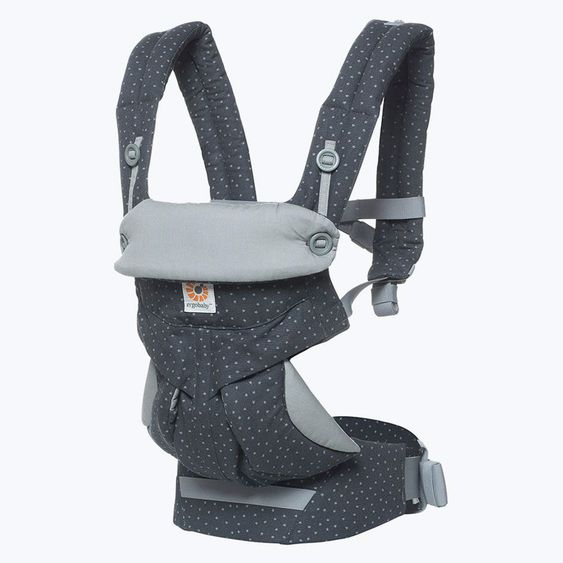 Ergobaby Babytrage 360 für 4 Tragepositionen mit Lordosestütze - Starry Sky
