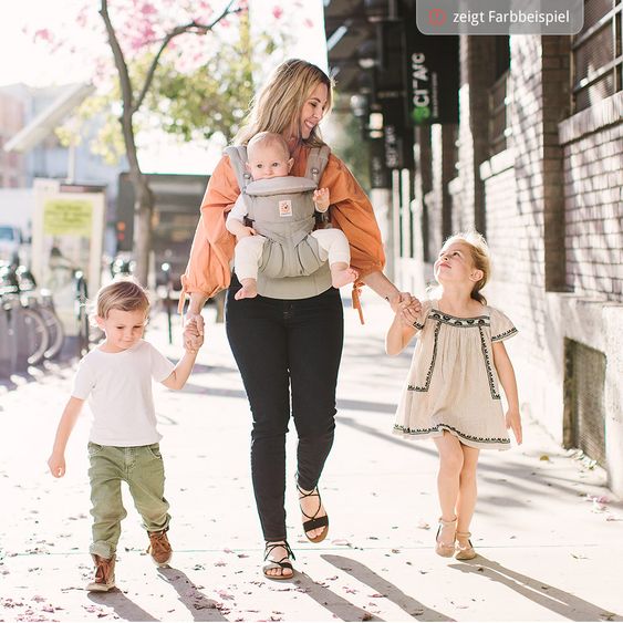 Ergobaby Babytrage 360° Omni für 4 Tragepositionen - Khaki Green