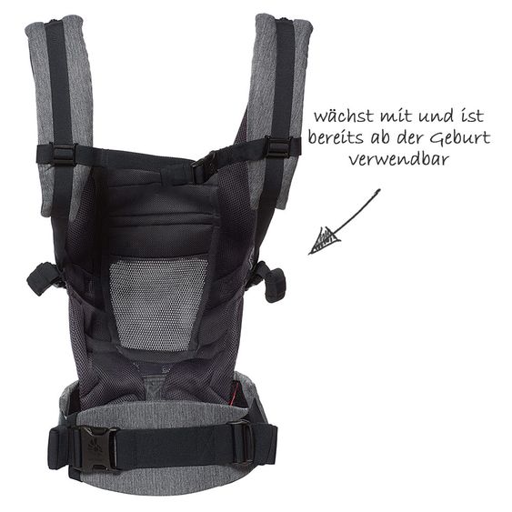 Ergobaby Babytrage Adapt Cool Air Mesh - Classic Weave