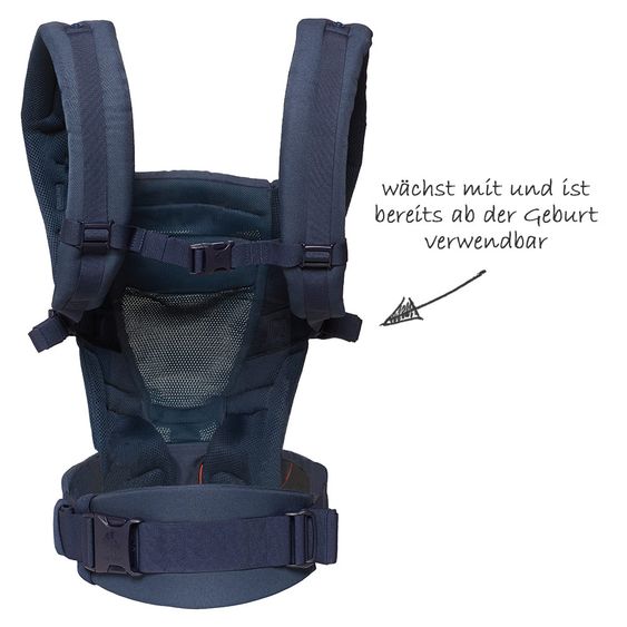 Ergobaby Babytrage Adapt Cool Air Mesh - Deep Blue