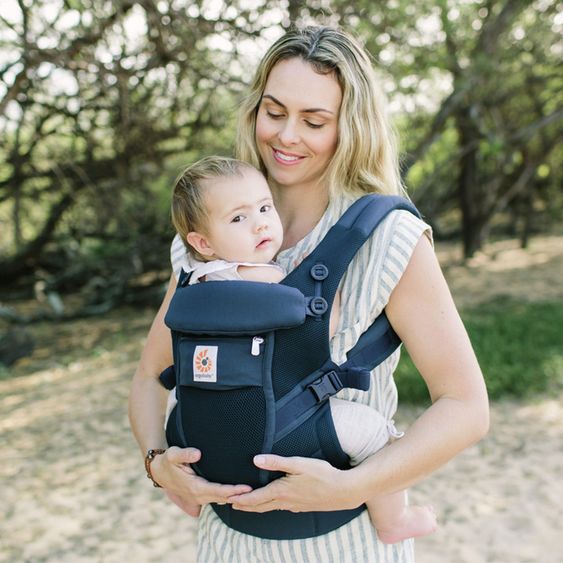 Ergobaby Babytrage Adapt Cool Air Mesh - Deep Blue