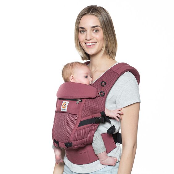 Ergobaby Babytrage Adapt Cool Air Mesh - Plum