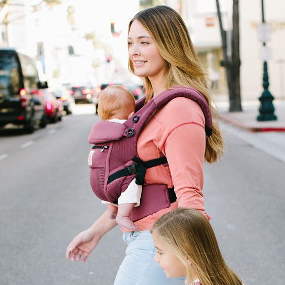 Ergobaby Babytrage Adapt Cool Air Mesh - Plum