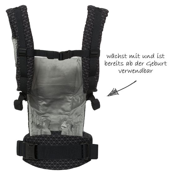 Ergobaby Babytrage Adapt - Geo Black