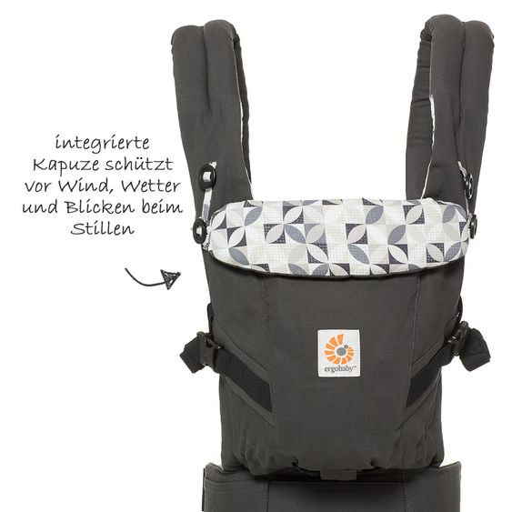 Ergobaby Babytrage Adapt - Graphic Grey