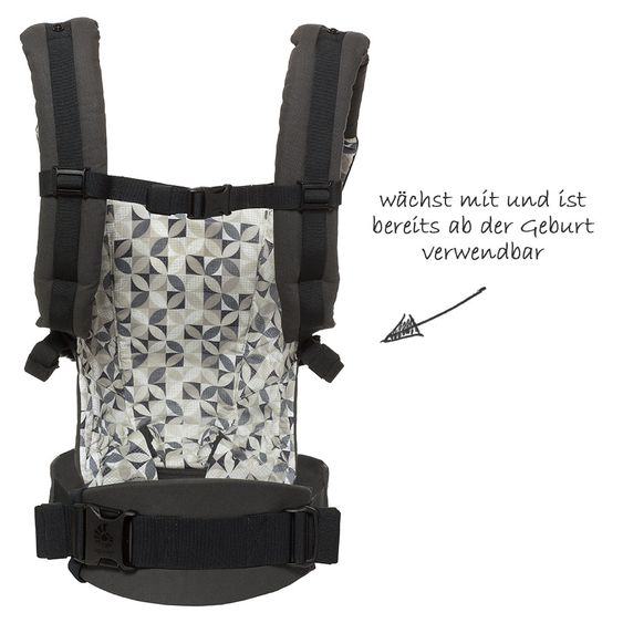 Ergobaby Babytrage Adapt - Graphic Grey