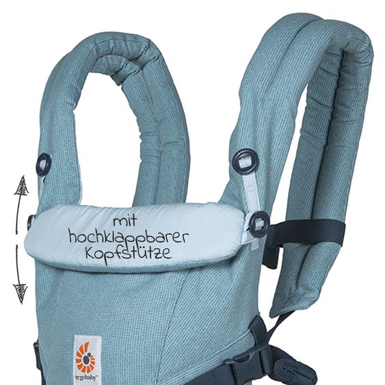 Ergobaby Babytrage Adapt - Heritage Blue