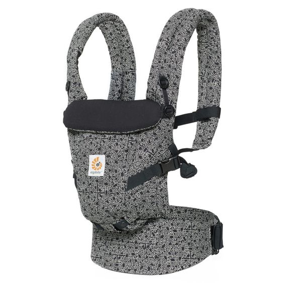 Ergobaby Babytrage Adapt - Keith Haring Black