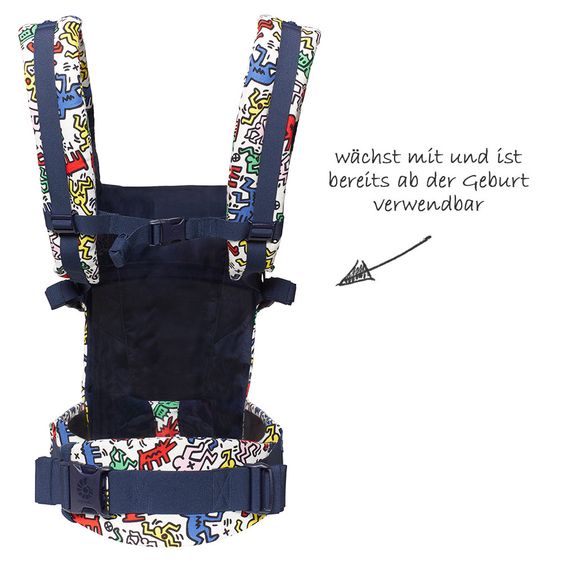 Ergobaby Babytrage Adapt - Keith Haring Pop
