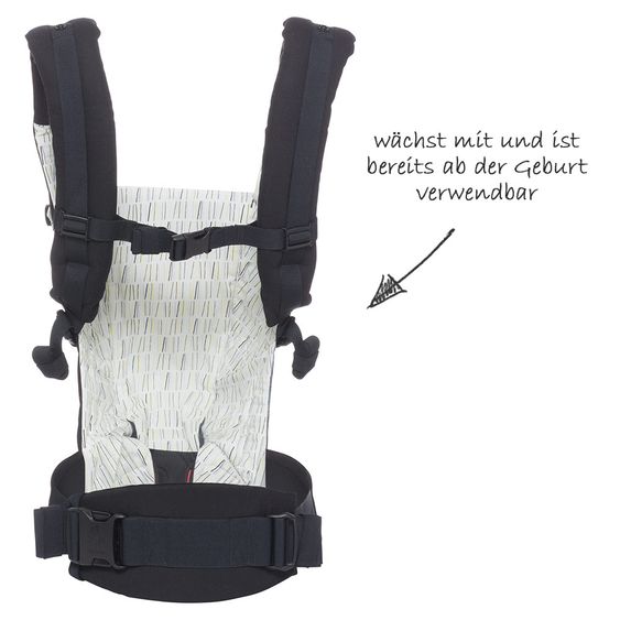 Ergobaby Babytrage Adapt mit Lordosestütze - Downtown