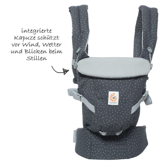 Ergobaby Babytrage Adapt mit Lordosestütze - Starry Sky