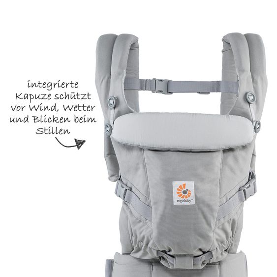 Ergobaby Babytrage Adapt - Pearl Grey