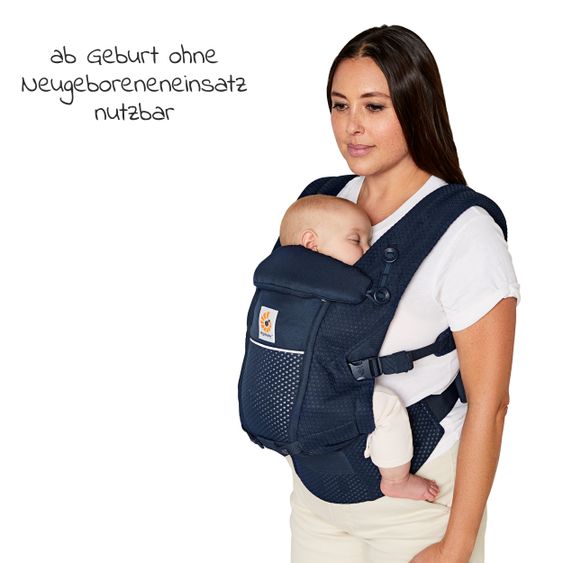 Ergobaby Babytrage Adapt Soft Flex Mesh - Midnight Blue
