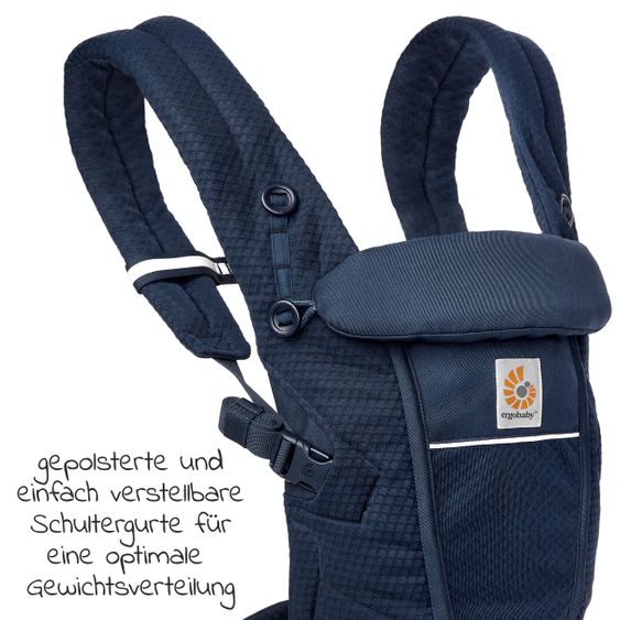 Ergobaby Babytrage Adapt Soft Flex Mesh - Midnight Blue
