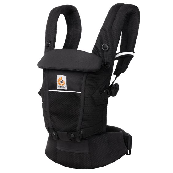 Ergobaby Babytrage Adapt Soft Flex Mesh - Onyx Black