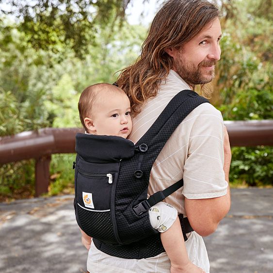 Ergobaby Babytrage Adapt Soft Flex Mesh - Onyx Black
