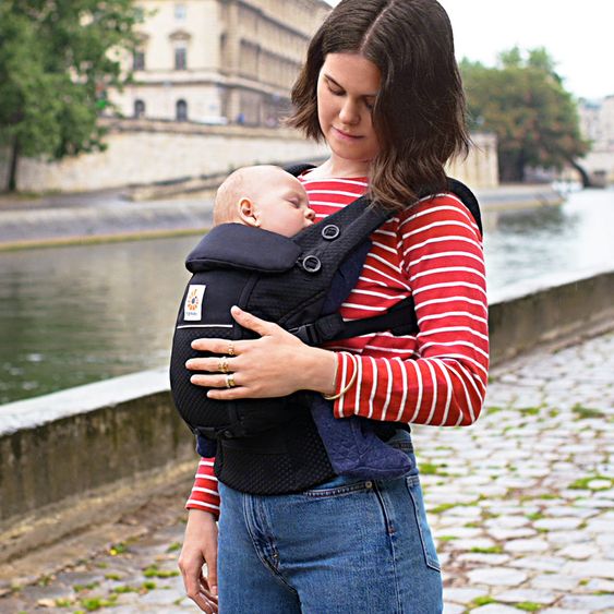 Ergobaby Babytrage Adapt Soft Flex Mesh - Onyx Black