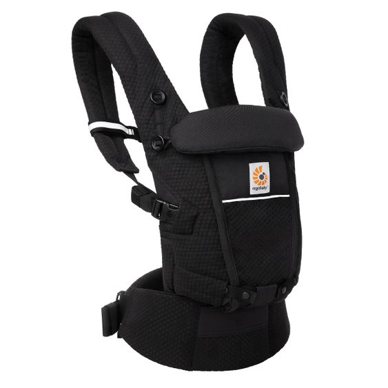 Ergobaby Babytrage Adapt Soft Flex Mesh - Onyx Black