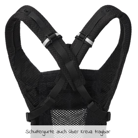 Ergobaby Babytrage Adapt Soft Flex Mesh - Onyx Black