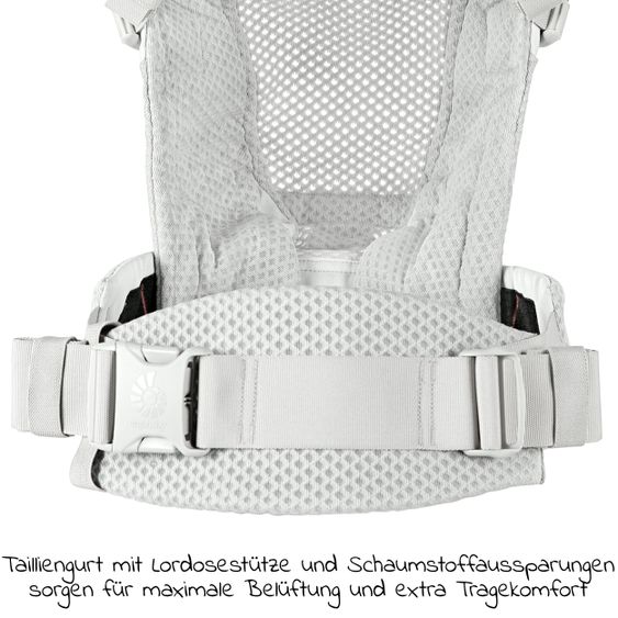 Ergobaby Babytrage Adapt Soft Flex Mesh - Pearl Grey