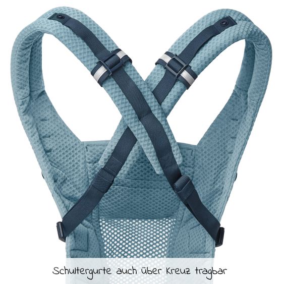 Ergobaby Babytrage Adapt Soft Flex Mesh - Slate Blue