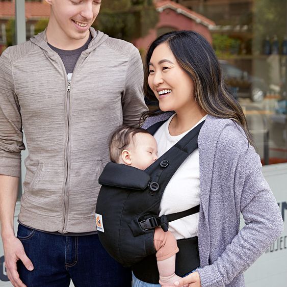 Ergobaby Babytrage Adapt Soft Touch Cotton - Onyx Black