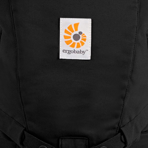 Ergobaby Babytrage Adapt Soft Touch Cotton - Onyx Black