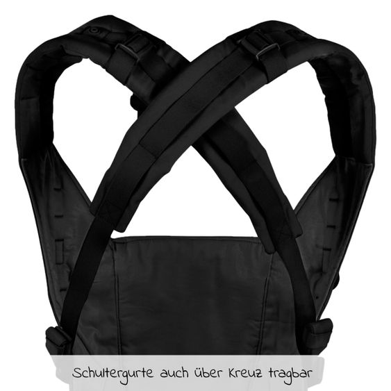 Ergobaby Babytrage Adapt Soft Touch Cotton - Onyx Black