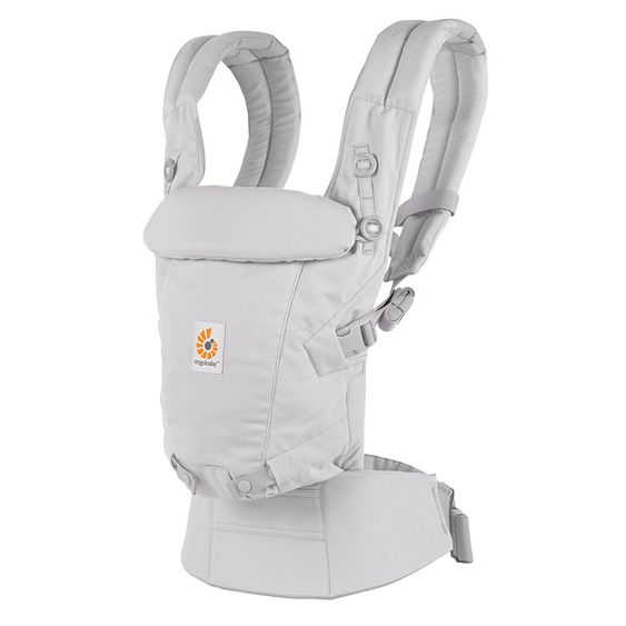 Ergobaby Babytrage Adapt Soft Touch Cotton - Pearl Grey