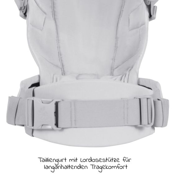 Ergobaby Babytrage Adapt Soft Touch Cotton - Pearl Grey