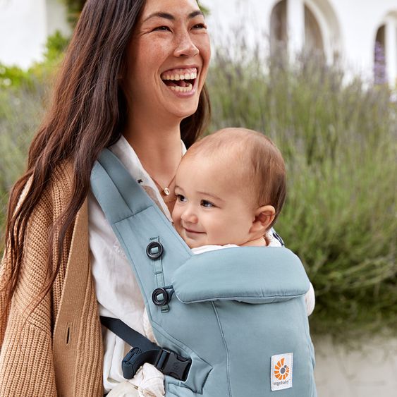 Ergobaby Babytrage Adapt Soft Touch Cotton - Slate Blue