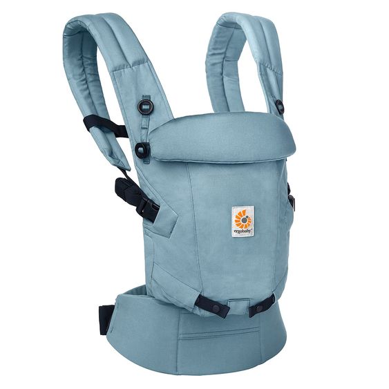 Ergobaby Babytrage Adapt Soft Touch Cotton - Slate Blue