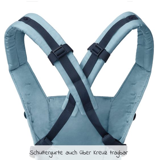 Ergobaby Babytrage Adapt Soft Touch Cotton - Slate Blue