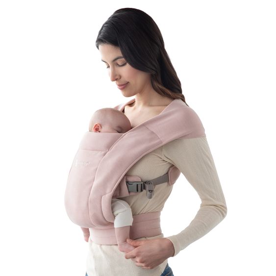 Ergobaby Babytrage Embrace für Neugeborene - Blush Pink