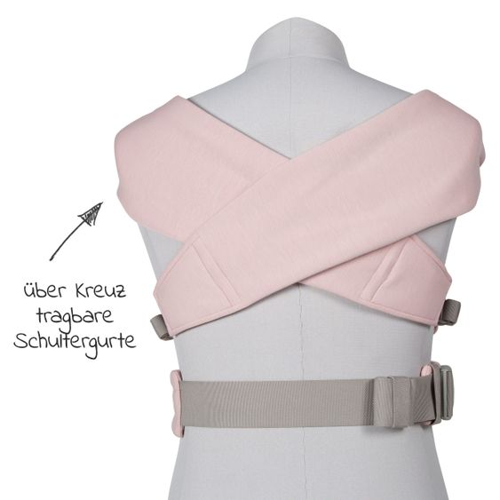 Ergobaby Babytrage Embrace für Neugeborene - Blush Pink