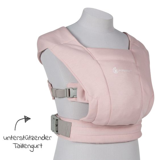 Ergobaby Babytrage Embrace für Neugeborene - Blush Pink