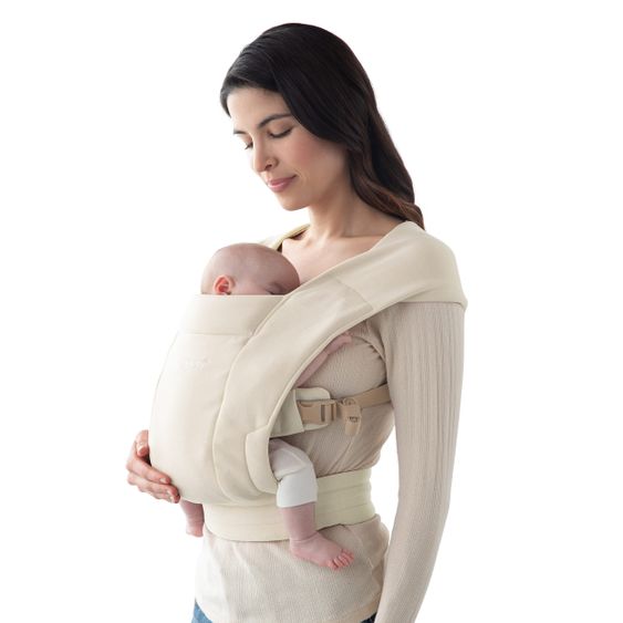 Ergobaby Babytrage Embrace für Neugeborene - Cream