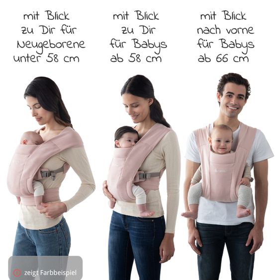 Ergobaby Babytrage Embrace für Neugeborene - Cream