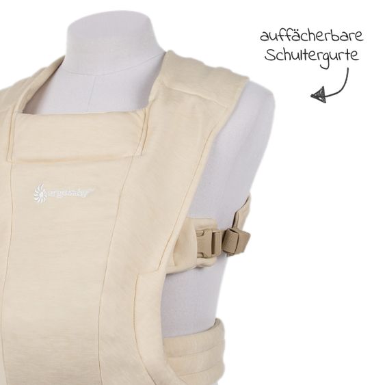 Ergobaby Babytrage Embrace für Neugeborene - Cream