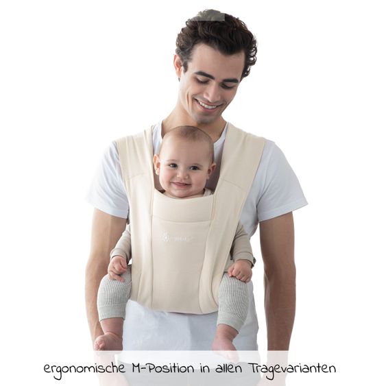 Ergobaby Babytrage Embrace für Neugeborene - Cream