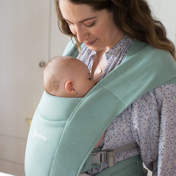 Ergobaby Babytrage Embrace für Neugeborene - Jade