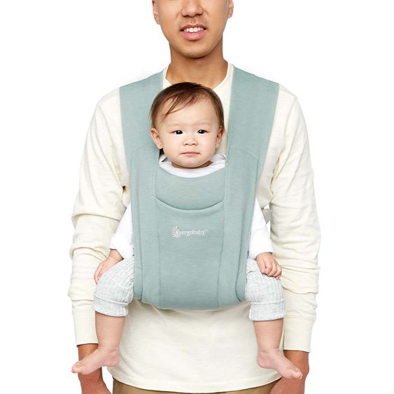 Ergobaby Babytrage Embrace für Neugeborene - Jade