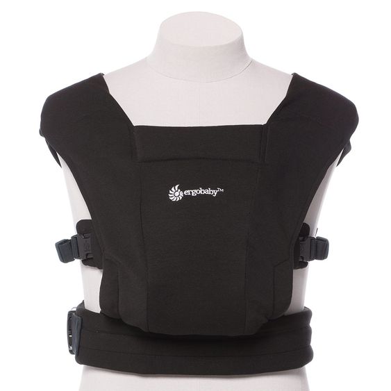 Ergobaby Babytrage Embrace für Neugeborene - Pure Black