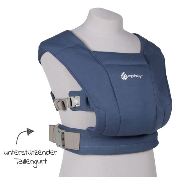Ergobaby Babytrage Embrace für Neugeborene - Soft Navy