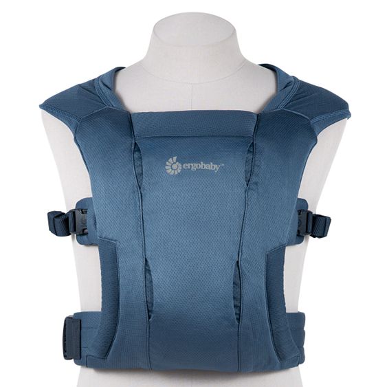 Ergobaby Babytrage Embrace Soft Air Mesh für Neugeborene - Blue