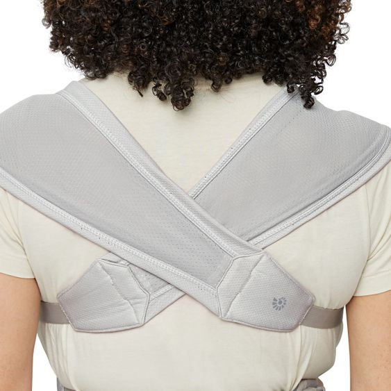 Ergobaby Marsupio Embrace Soft Air Mesh per neonati - Grigio morbido