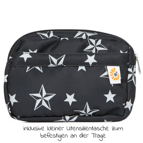 Ergobaby Babytrage Omni 360 Cool Air Mesh für 4 Tragepositionen - Black Stars