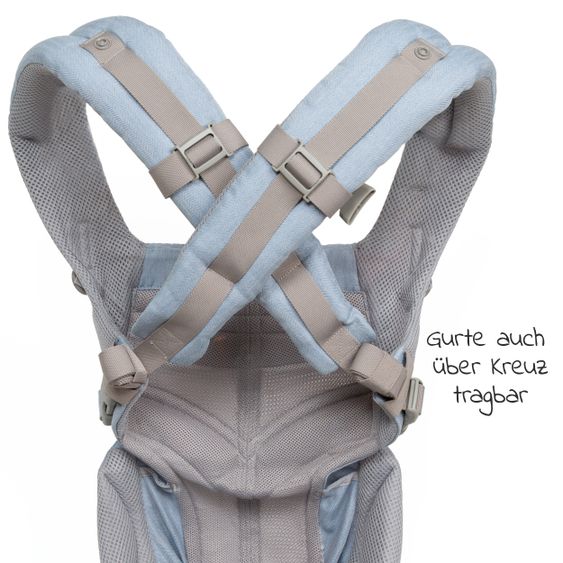 Ergobaby Babytrage Omni 360 Cool Air Mesh für 4 Tragepositionen - Chambray