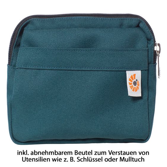 Ergobaby Babytrage Omni 360 Cool Air Mesh für 4 Tragepositionen - Evergreen